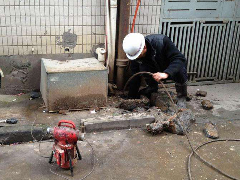 句容疏通下水道-洗菜池疏通